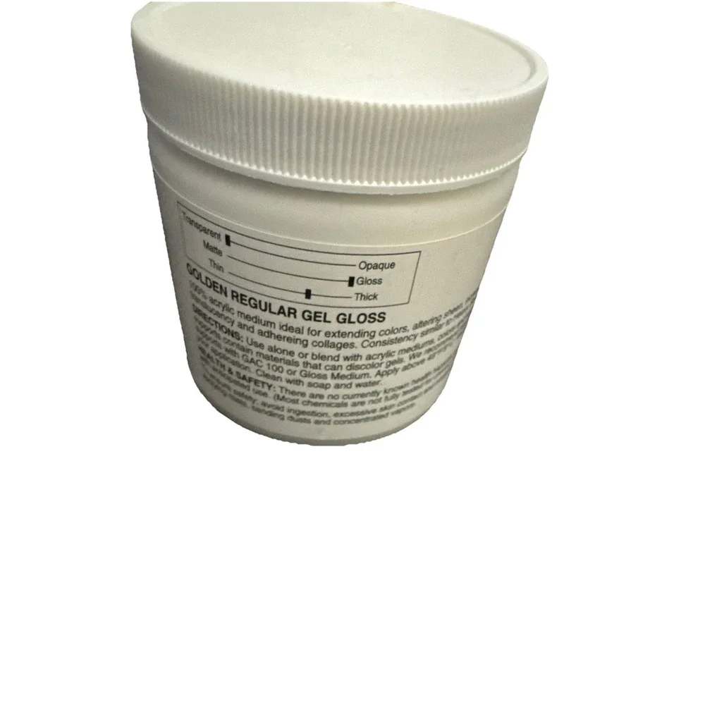 Golden Regular Gloss Gel Medium-8 ounce (30205)